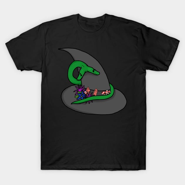 The Witch's Hat T-Shirt by Pink_lil_Ghost